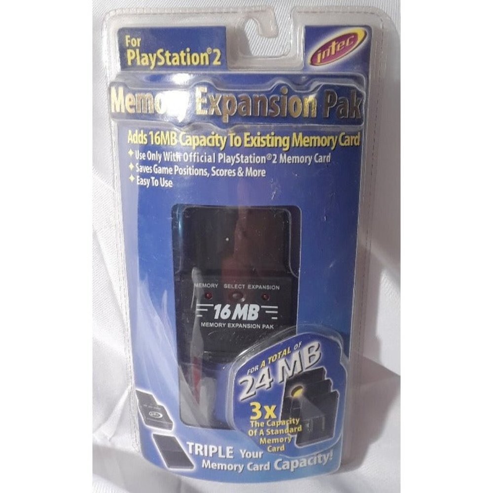 Intec PlayStation 2 16MB Memory Expansion Card Video Game